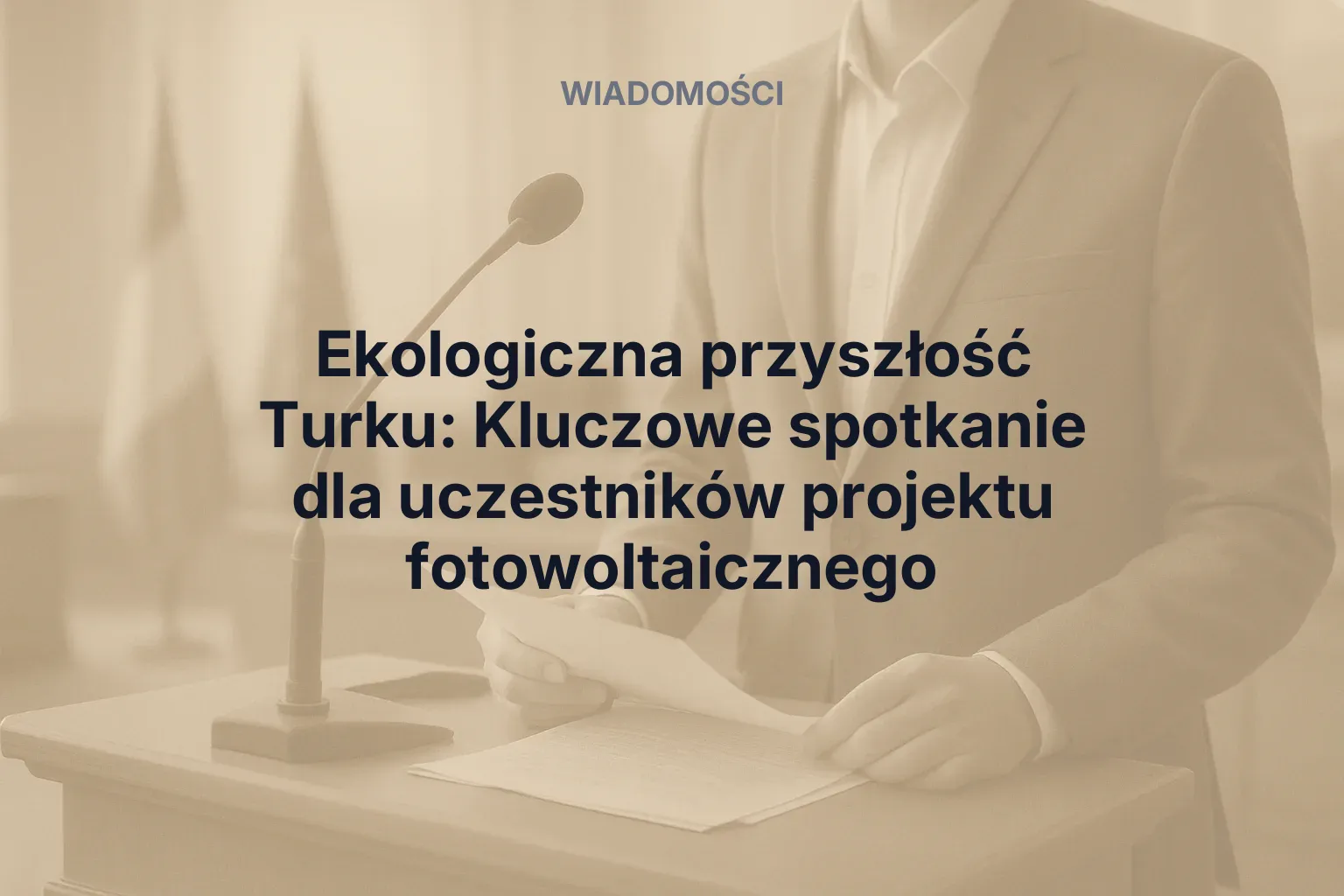 Miniatura: Ekologiczna przyszłość Turku: Kluczowe spotkanie dla uczestników projektu fotowoltaicznego