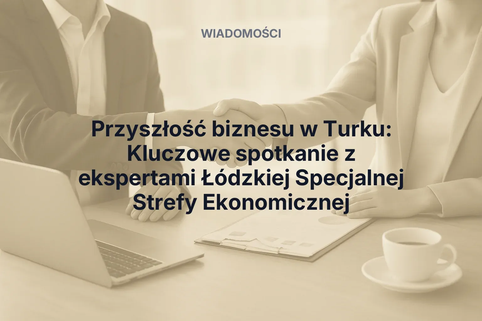 Miniatura: Przyszłość biznesu w Turku: Kluczowe spotkanie z ekspertami Łódzkiej Specjalnej Strefy Ekonomicznej